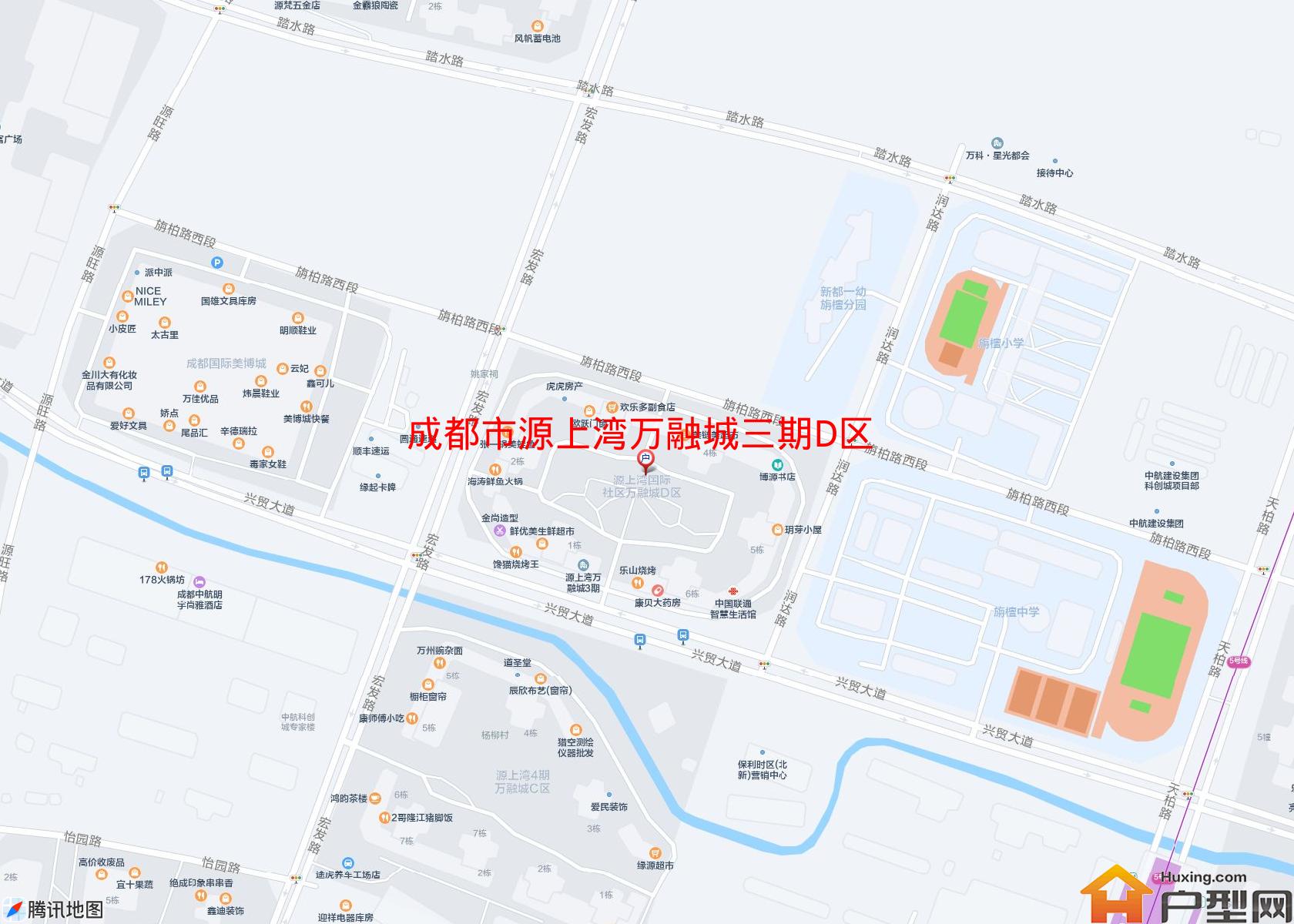 源上湾万融城三期D区小区 - 户型网