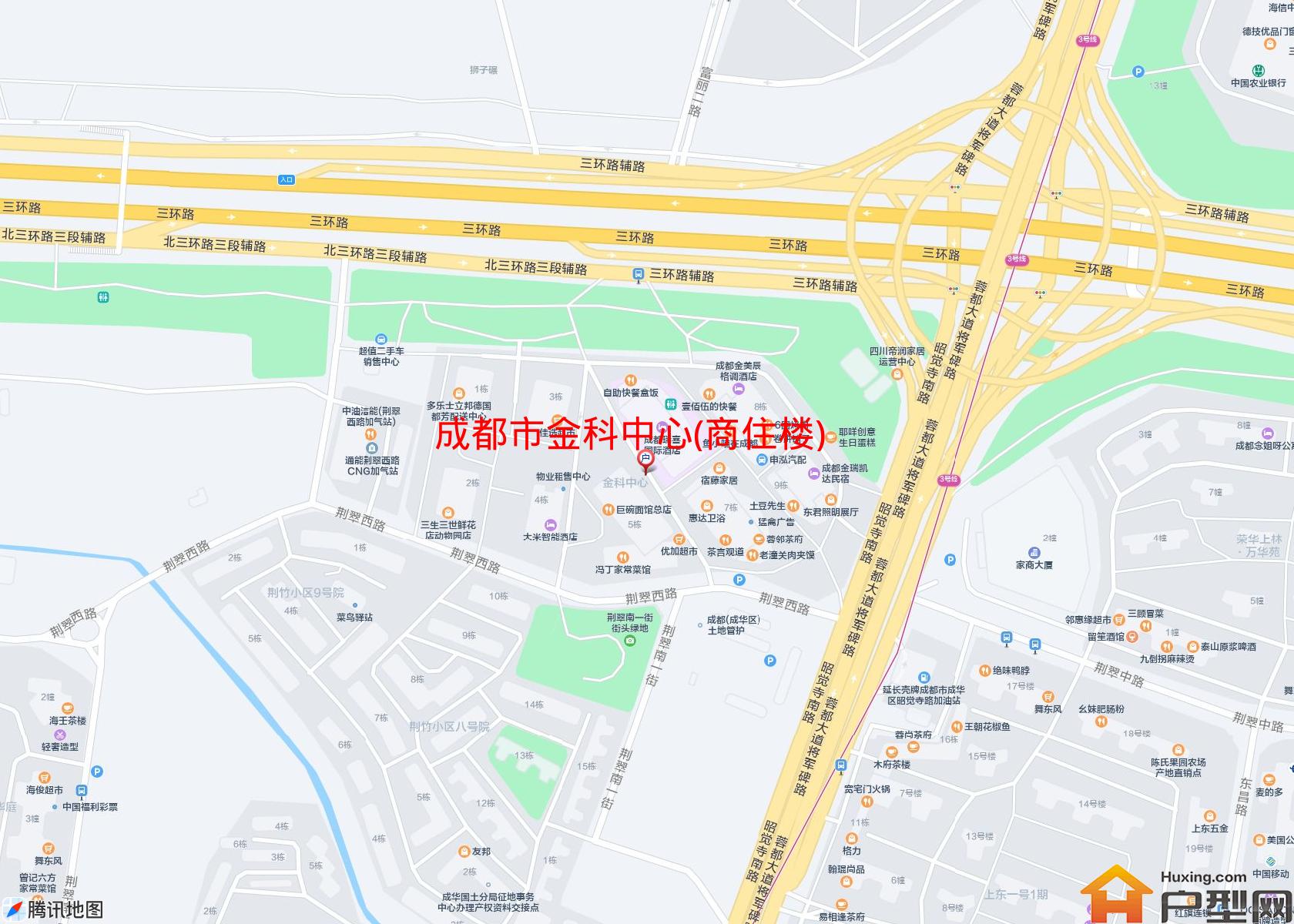 金科中心(商住楼)小区 - 户型网