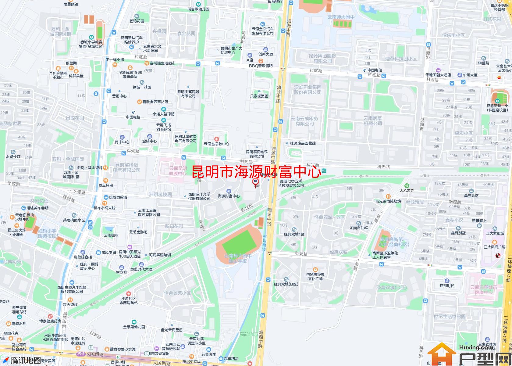 海源财富中心小区 - 户型网