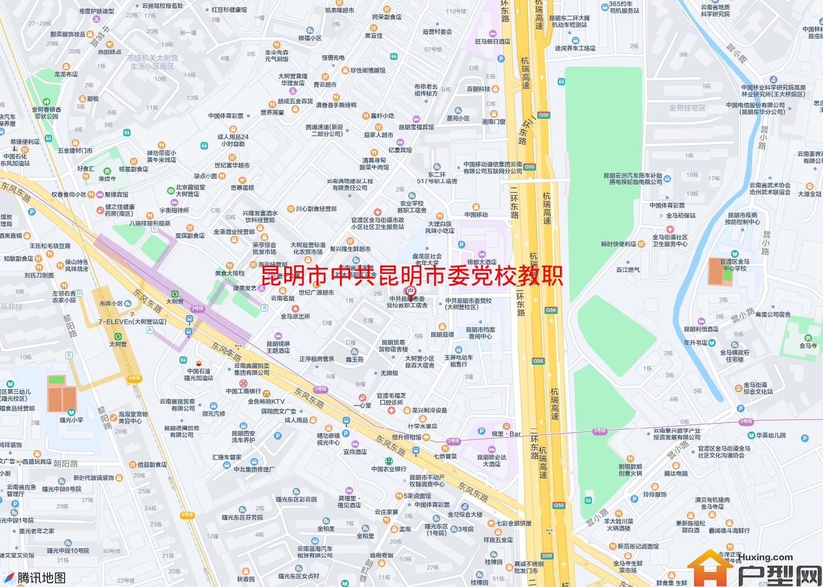 中共昆明市委党校教职工宿舍小区 - 户型网