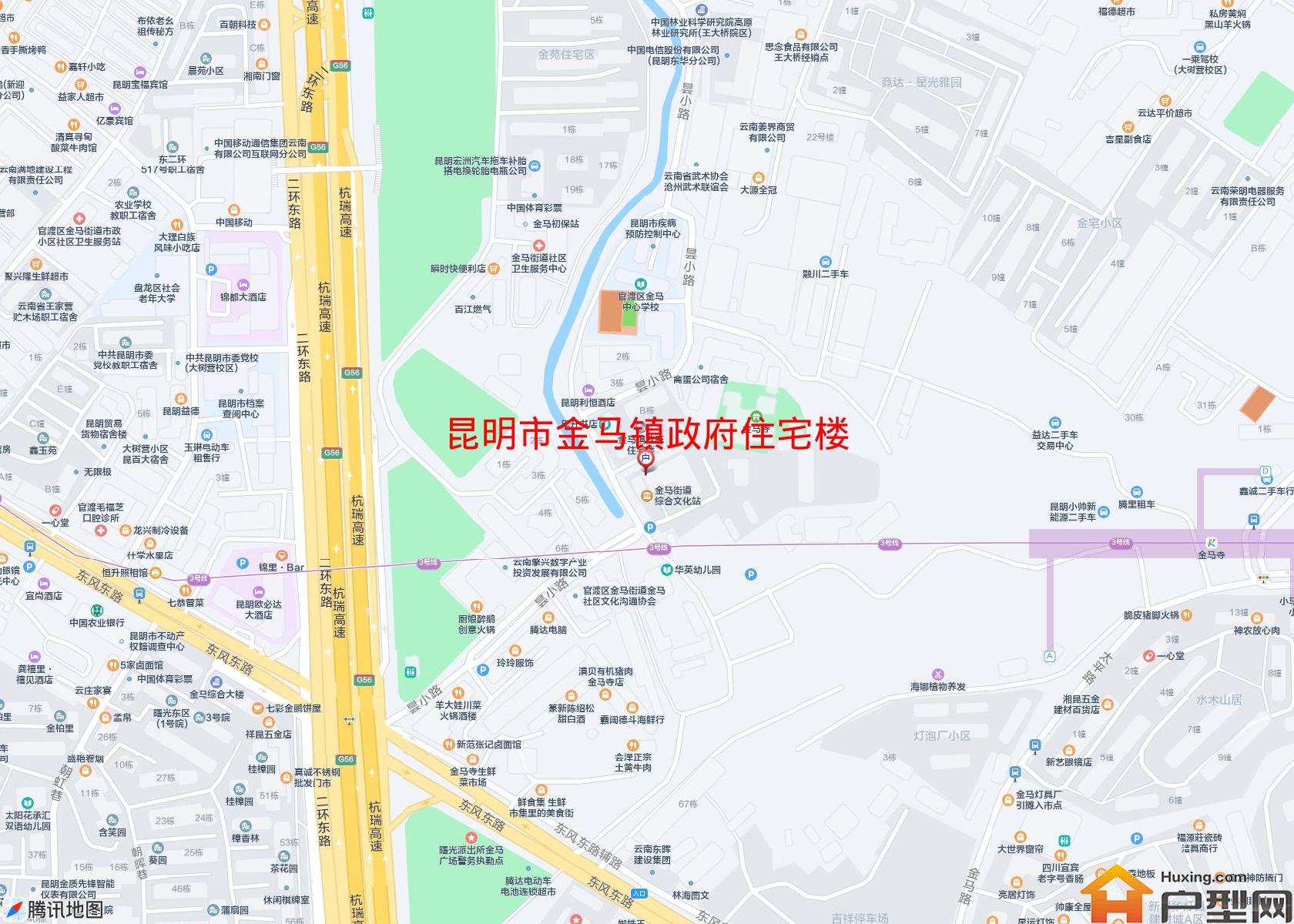 金马镇政府住宅楼小区 - 户型网