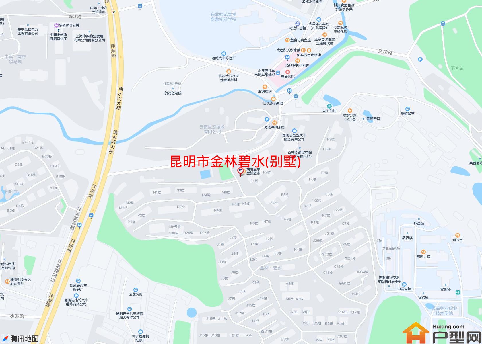 金林碧水(别墅)小区 - 户型网