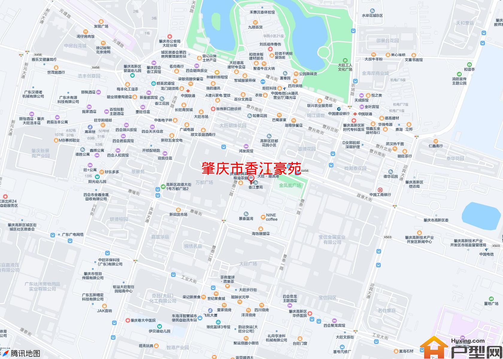 香江豪苑小区 - 户型网