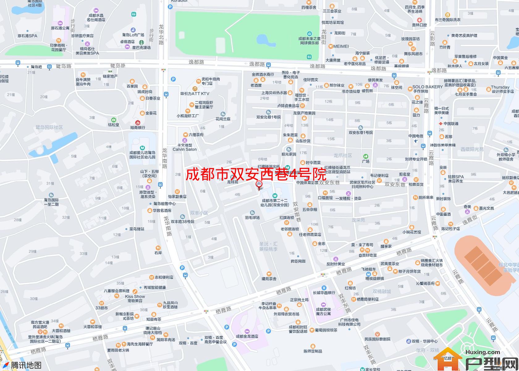 双安西巷4号院小区 - 户型网