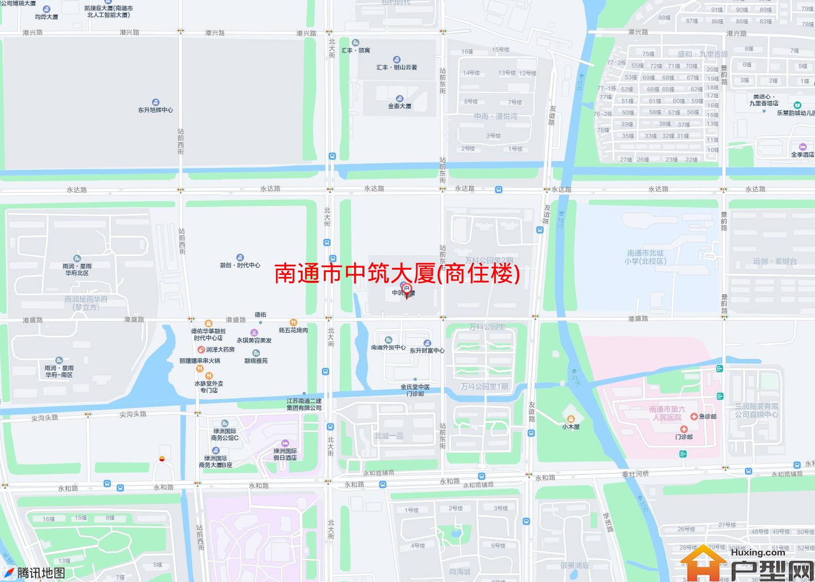 中筑大厦(商住楼)小区 - 户型网