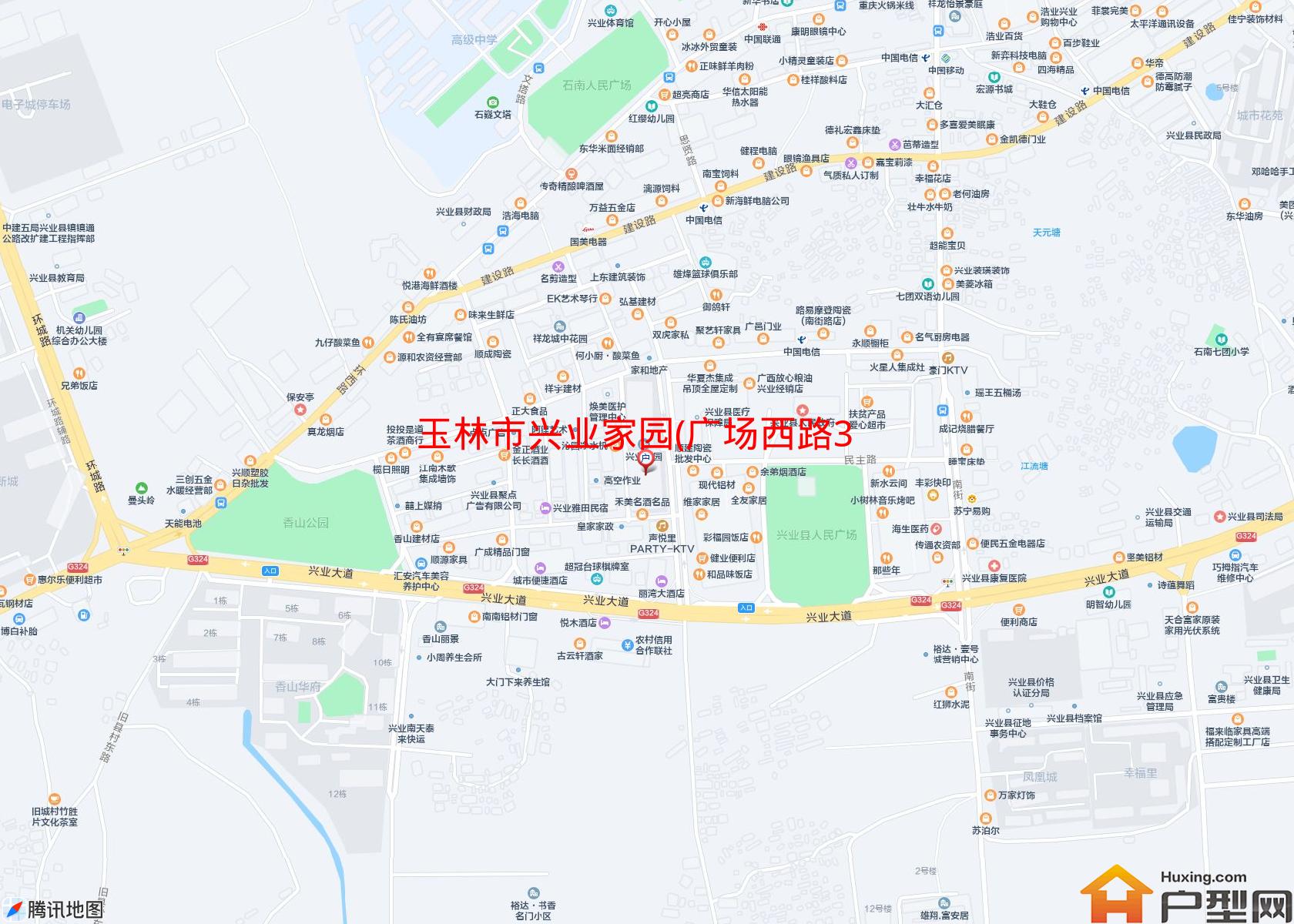 兴业家园(广场西路3号)小区 - 户型网