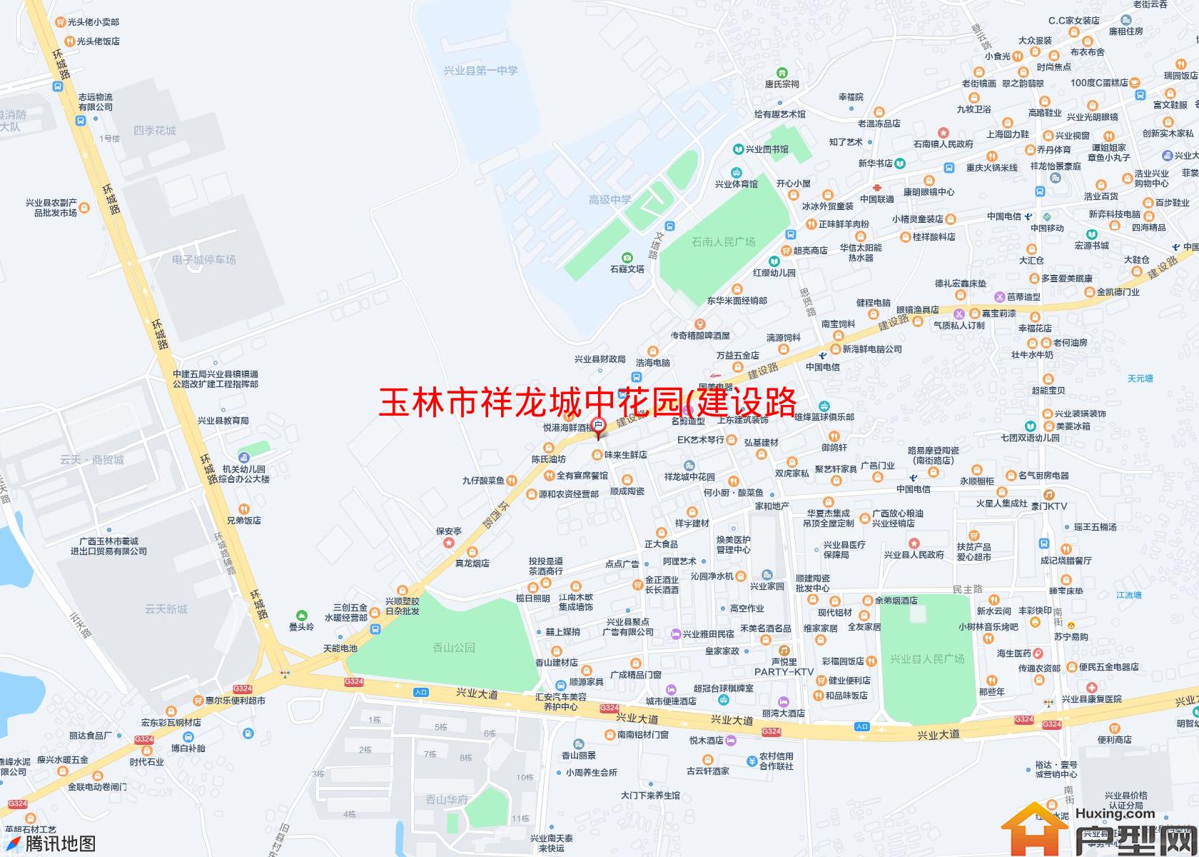 祥龙城中花园(建设路)小区 - 户型网