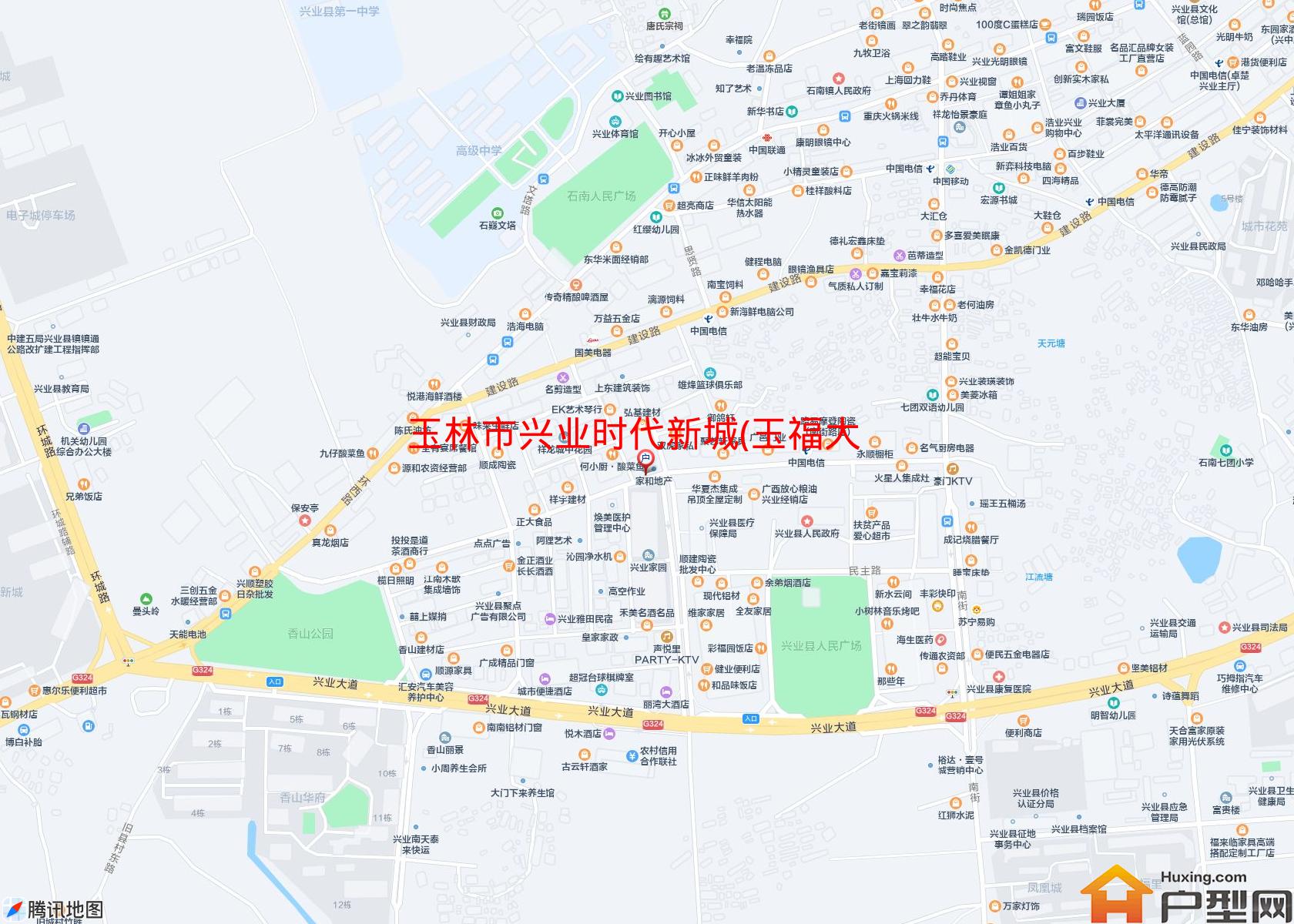 兴业时代新城(玉福大道)小区 - 户型网