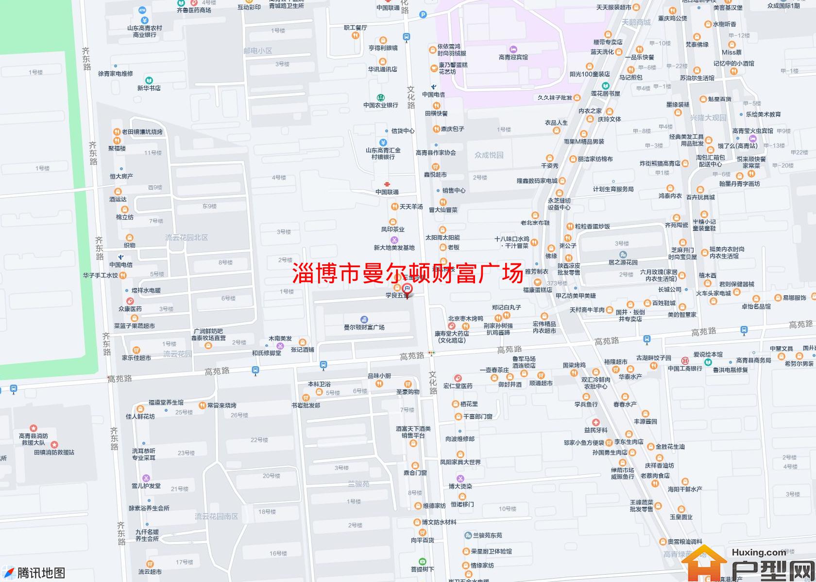 曼尔顿财富广场小区 - 户型网