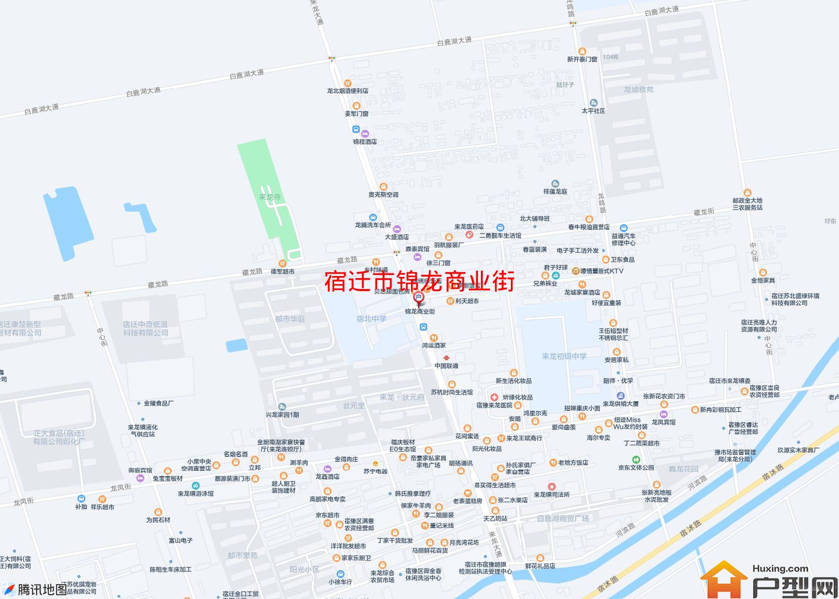 锦龙商业街小区 - 户型网