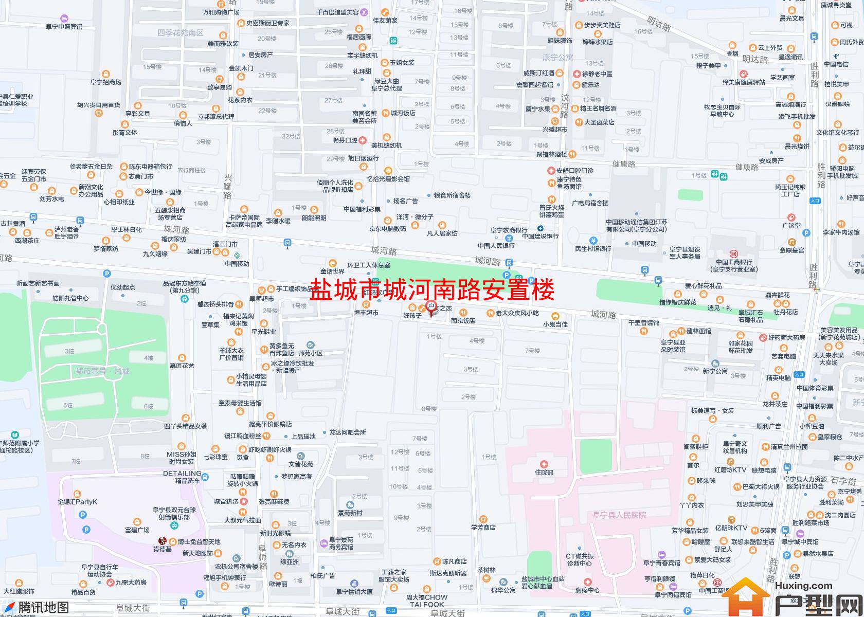 城河南路安置楼小区 - 户型网