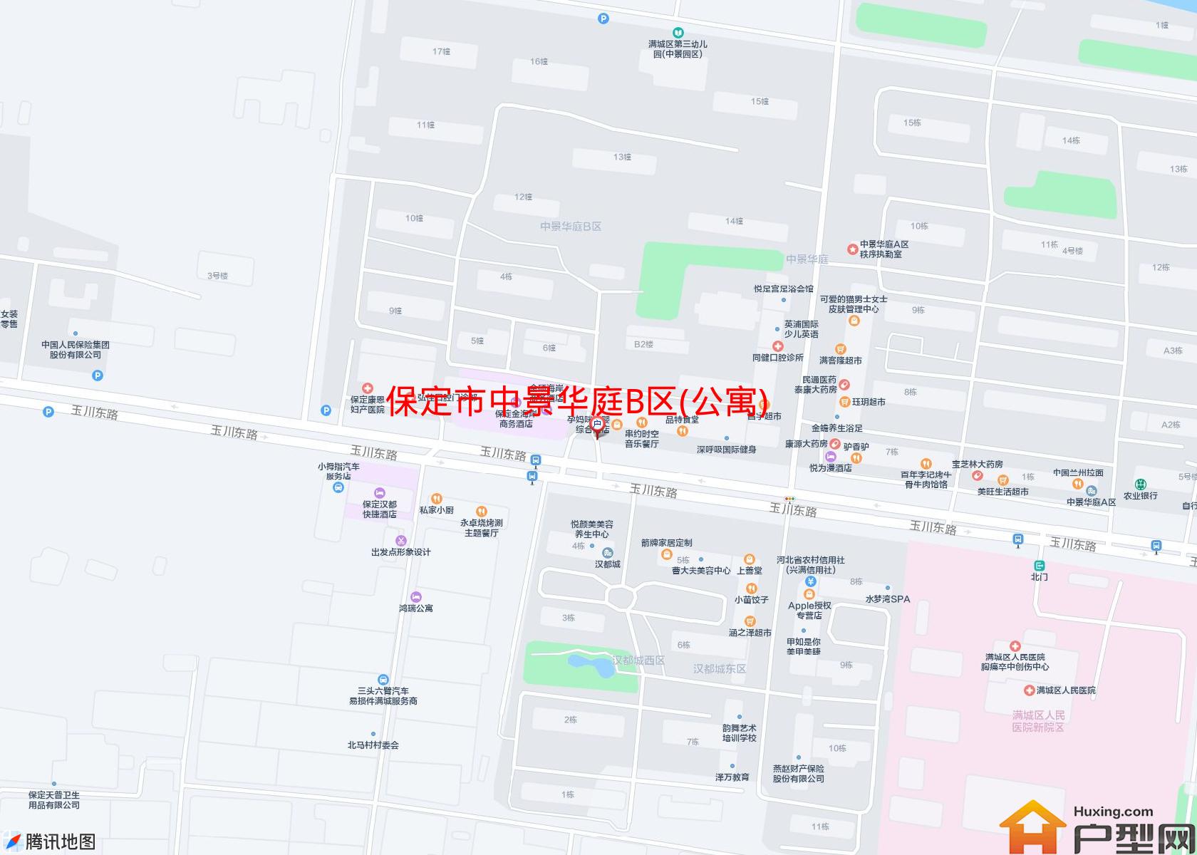 中景华庭B区(公寓)小区 - 户型网