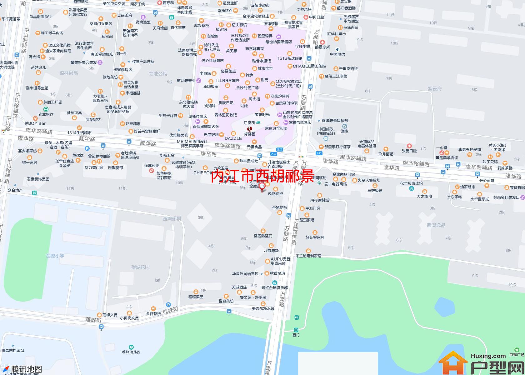 西胡郦景小区 - 户型网
