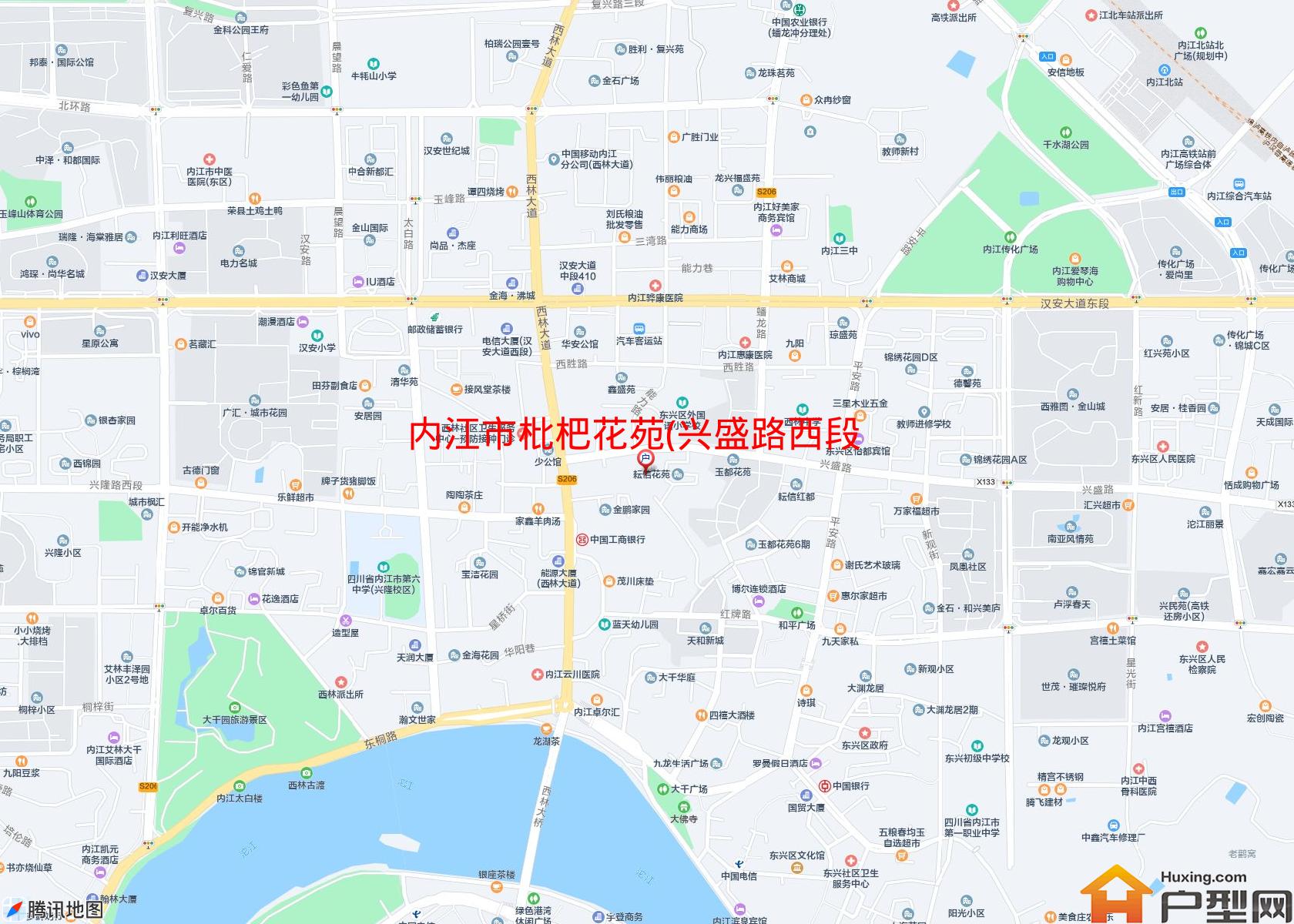 枇杷花苑(兴盛路西段241号)小区 - 户型网