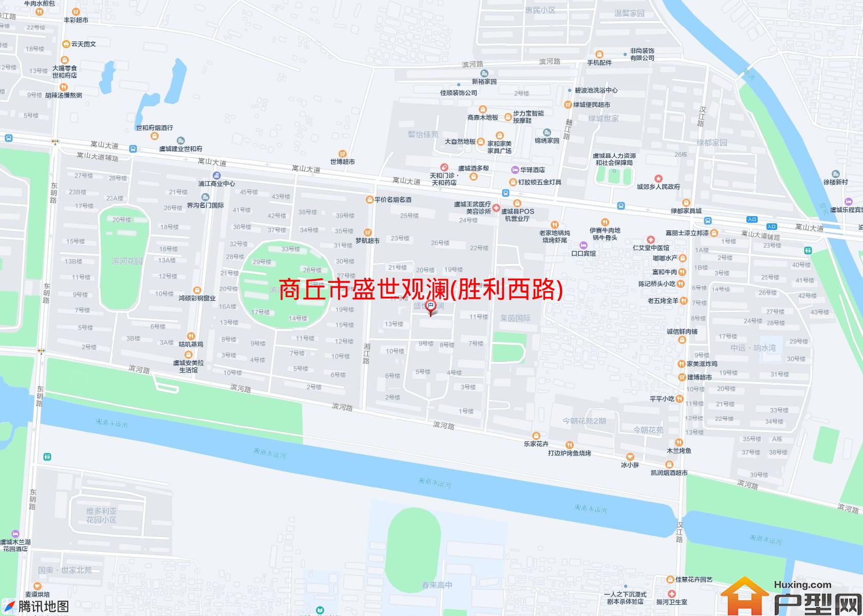 盛世观澜(胜利西路)小区 - 户型网