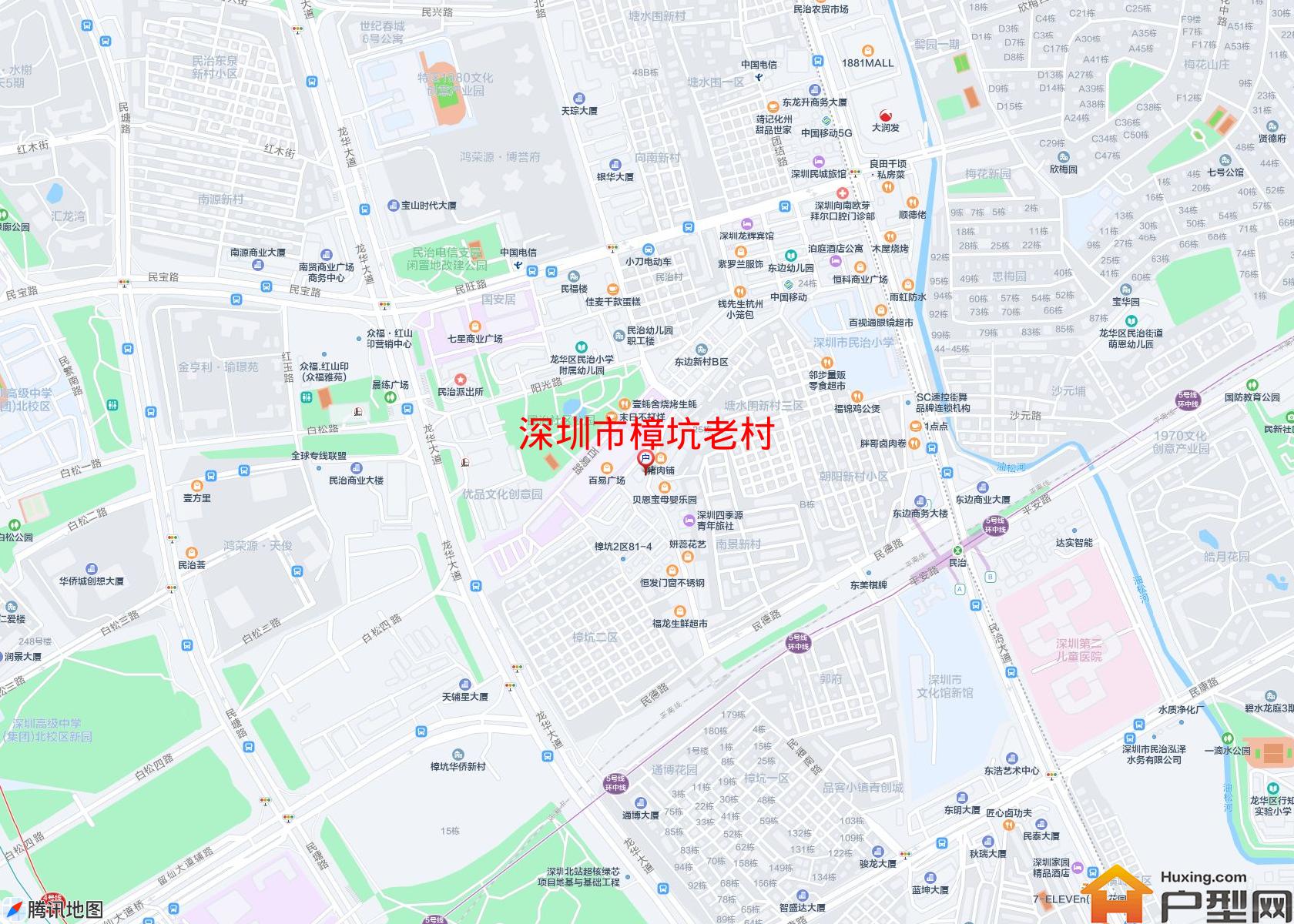 樟坑老村小区 - 户型网