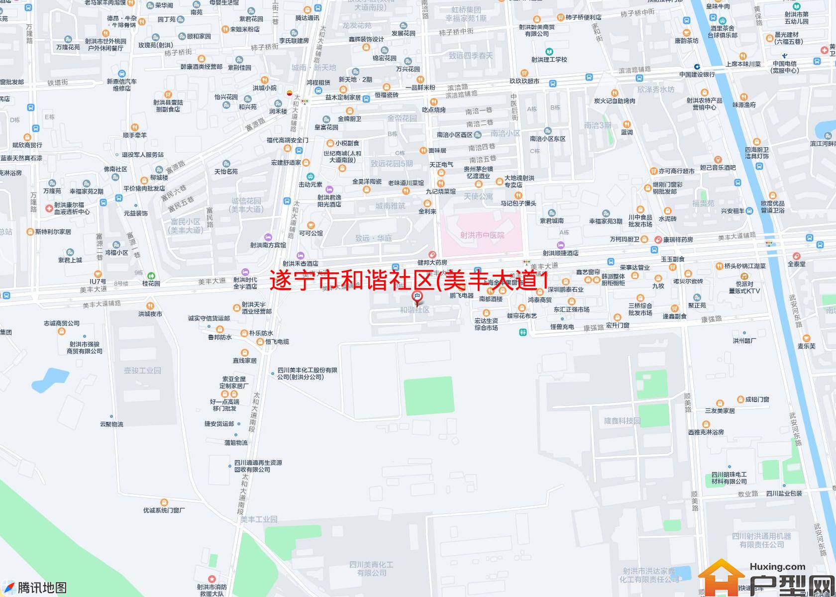 和谐社区(美丰大道154号)小区 - 户型网