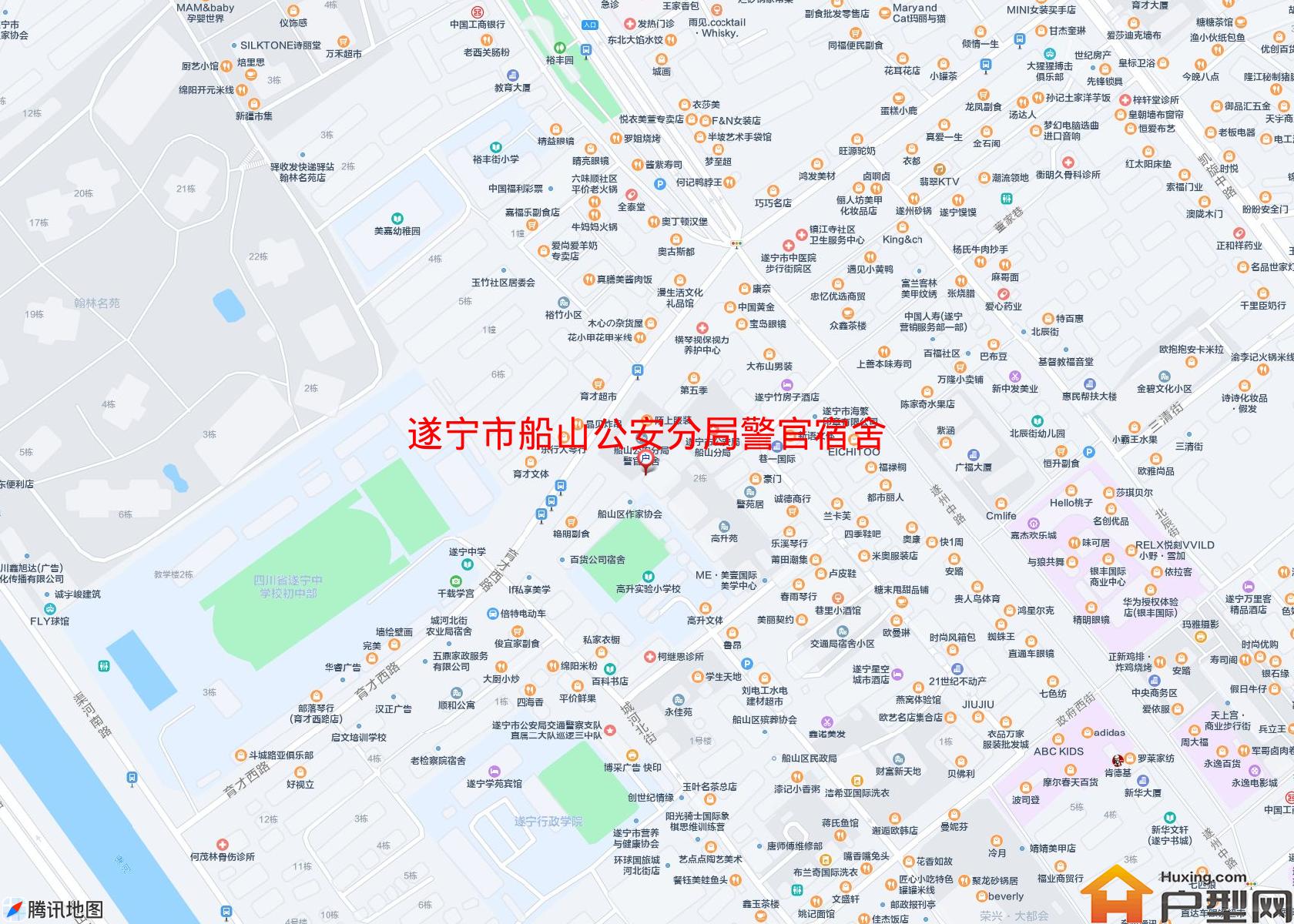 船山公安分局警官宿舍(育才西路60)小区 - 户型网