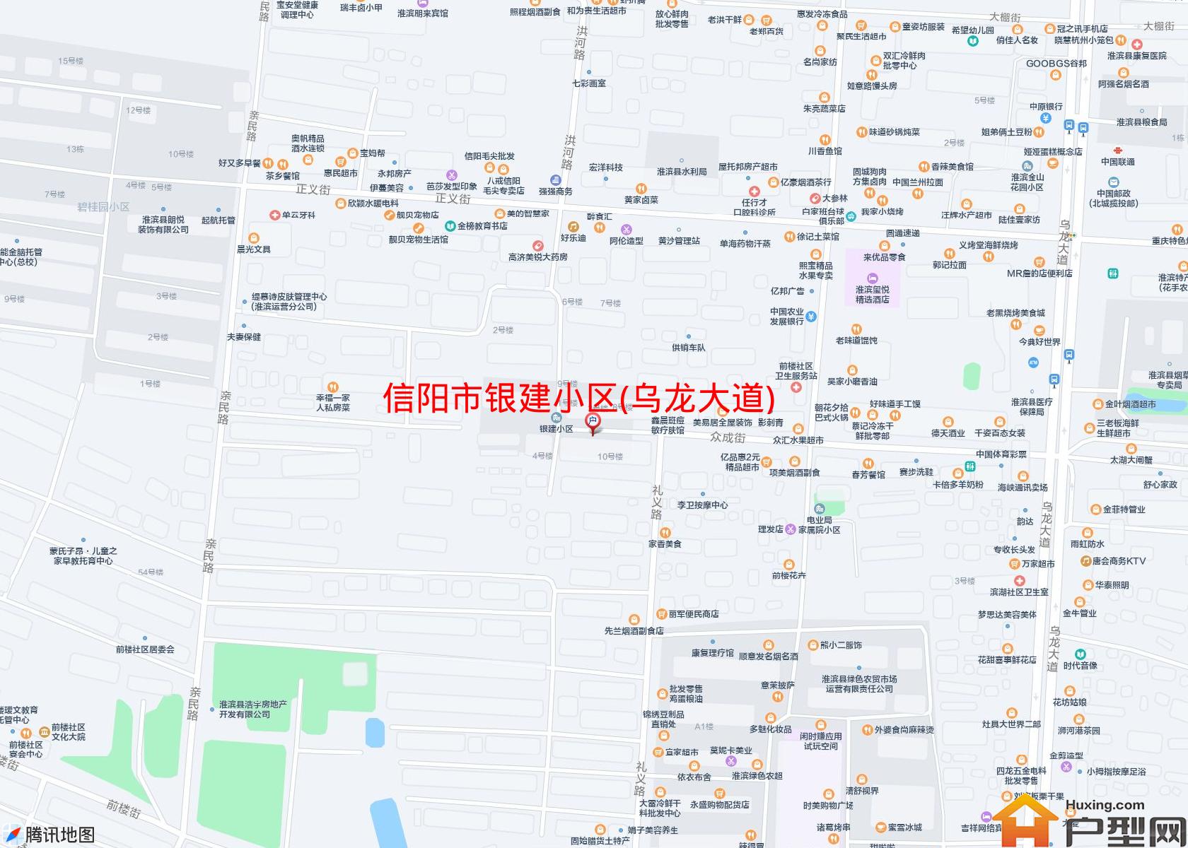 银建小区(乌龙大道)小区 - 户型网