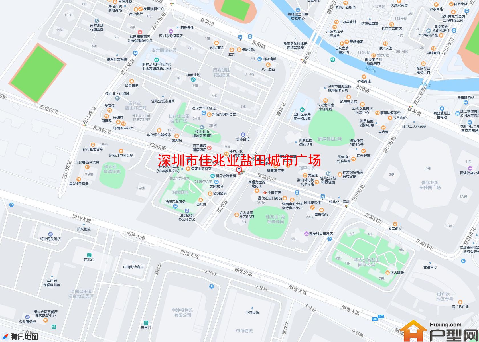 佳兆业盐田城市广场小区 - 户型网