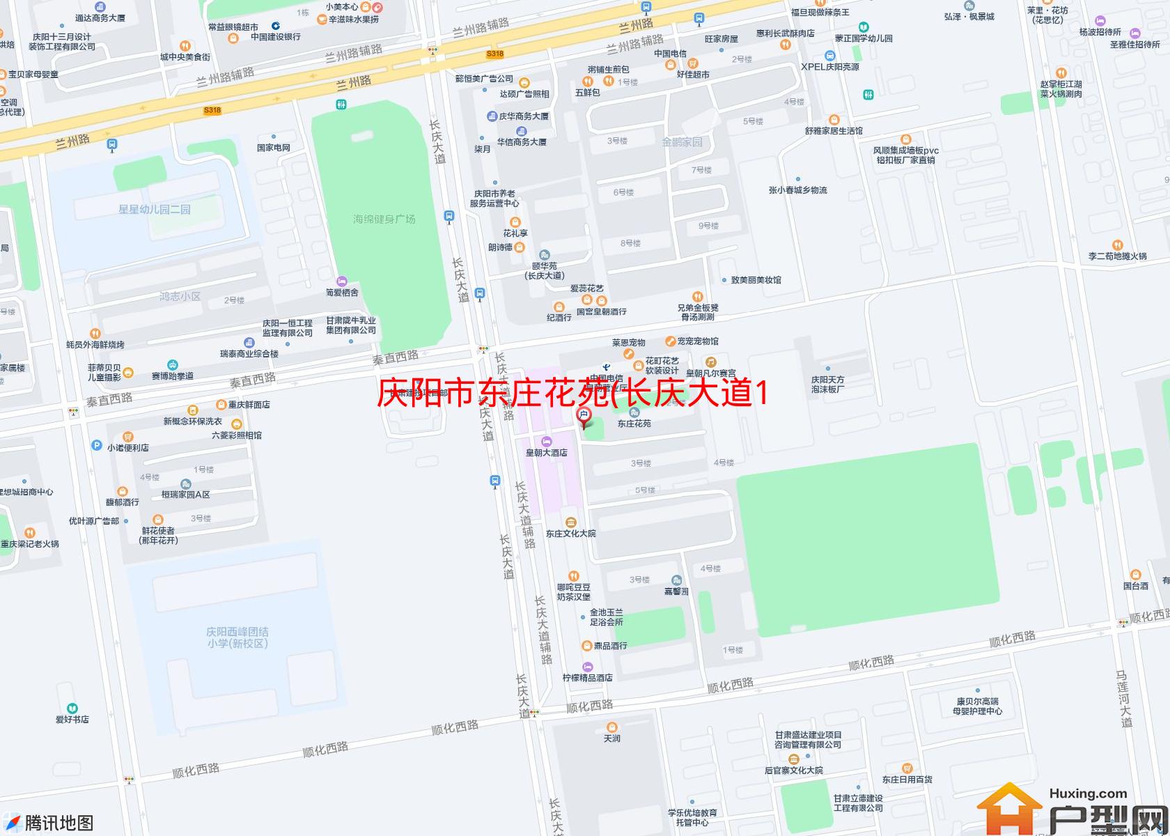 东庄花苑(长庆大道110号)小区 - 户型网