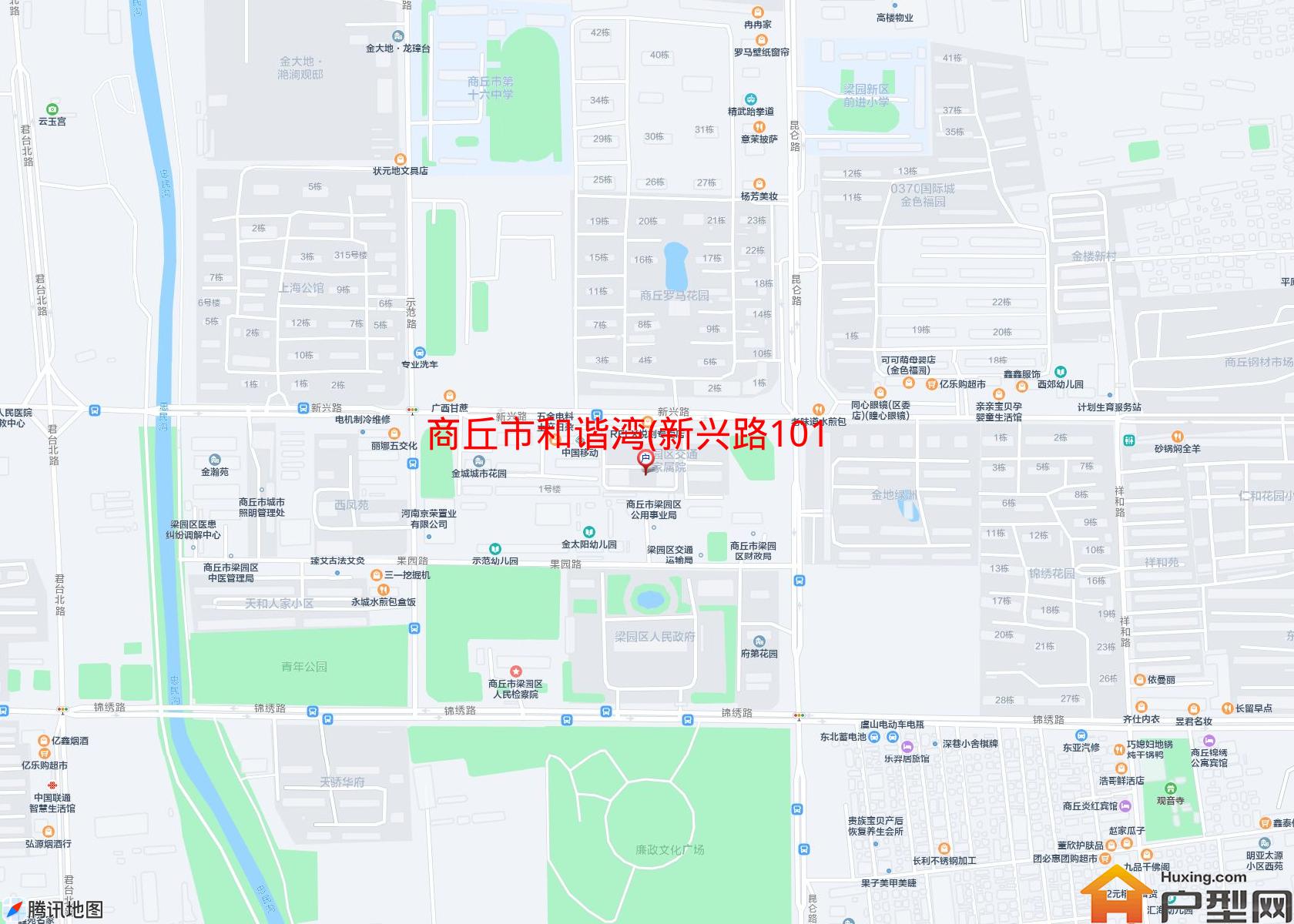 和谐湾(新兴路101号)小区 - 户型网