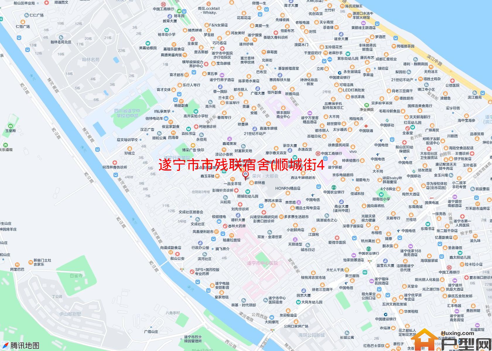 市残联宿舍(顺城街49号)小区 - 户型网