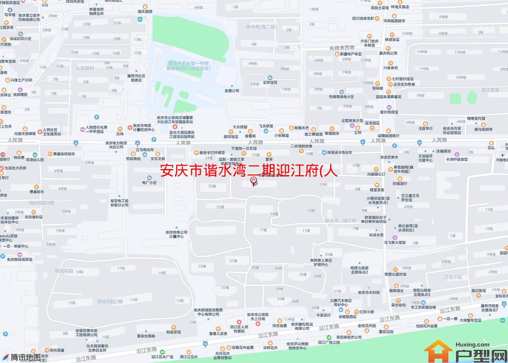 谐水湾二期迎江府(人民路147号)小区 - 户型网