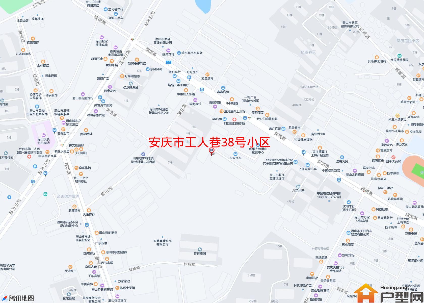 工人巷38号小区小区 - 户型网