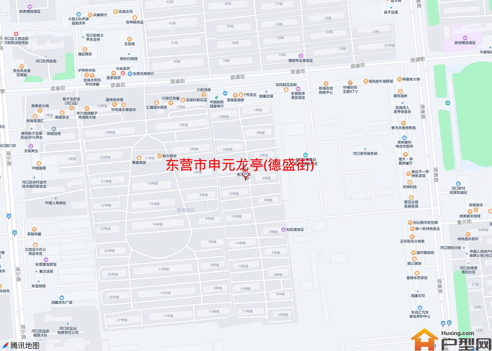 申元龙亭(德盛街)小区 - 户型网