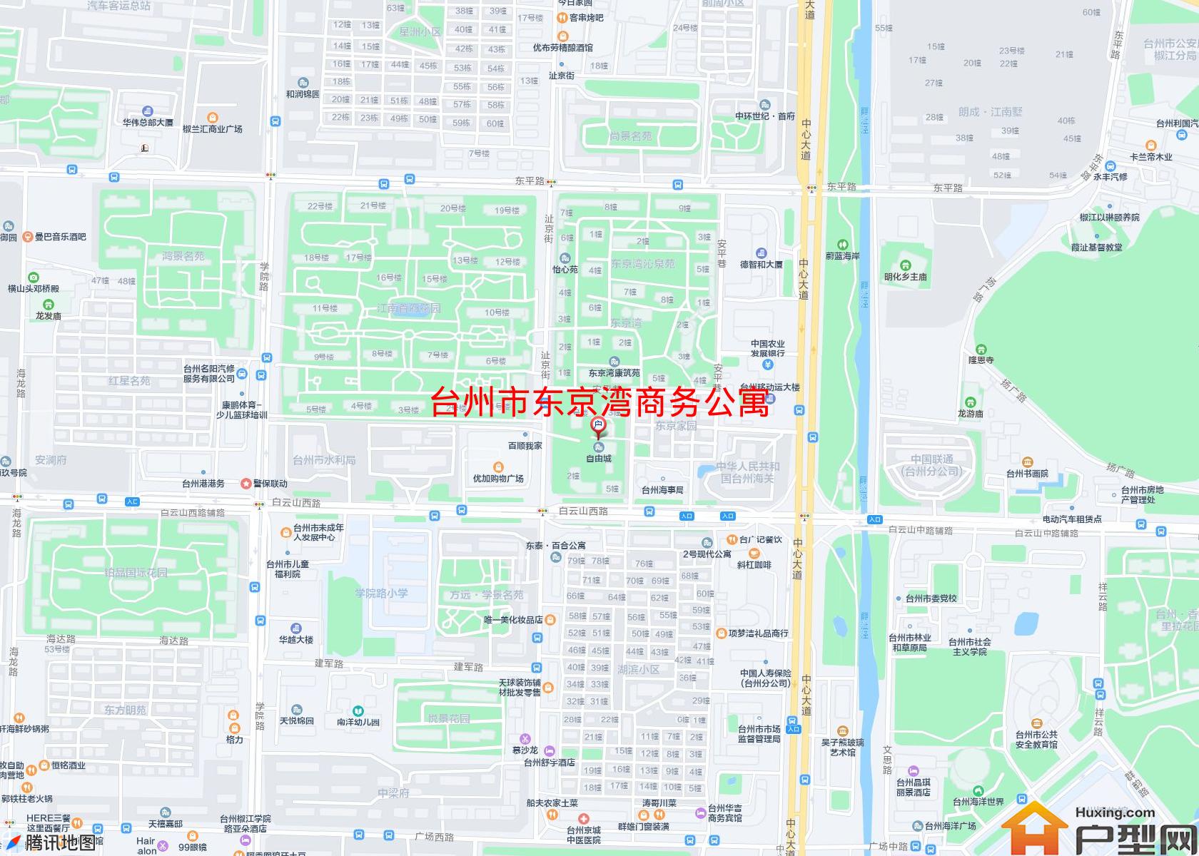 东京湾商务公寓小区 - 户型网