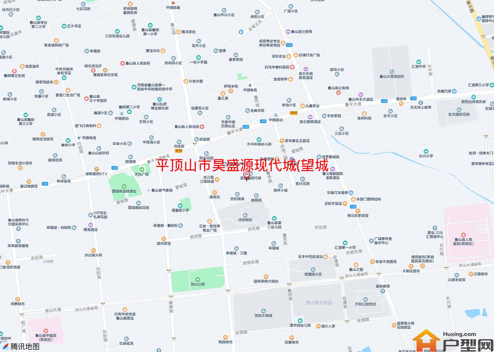 昊盛源现代城(望城路)小区 - 户型网