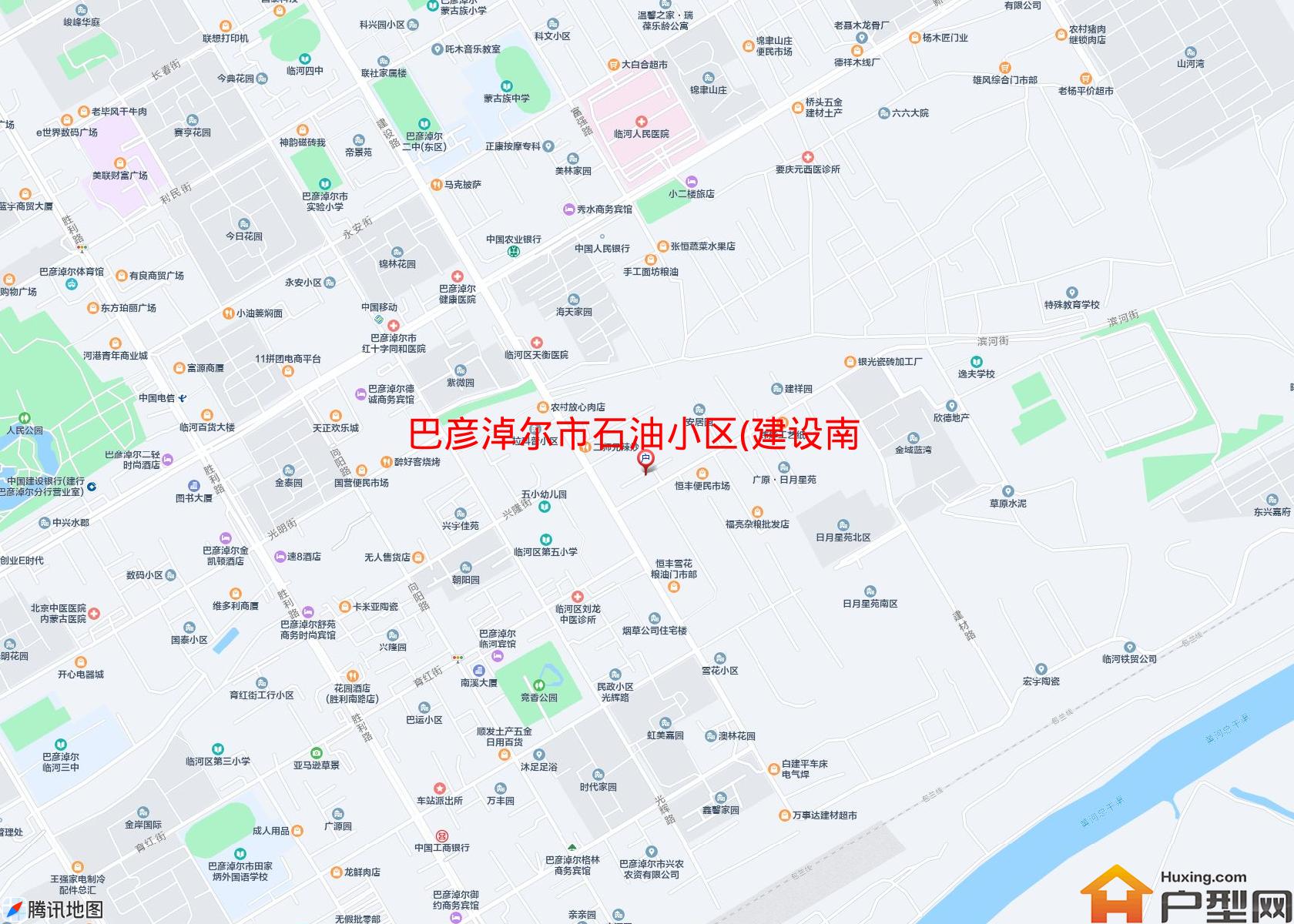 石油小区(建设南路)小区 - 户型网