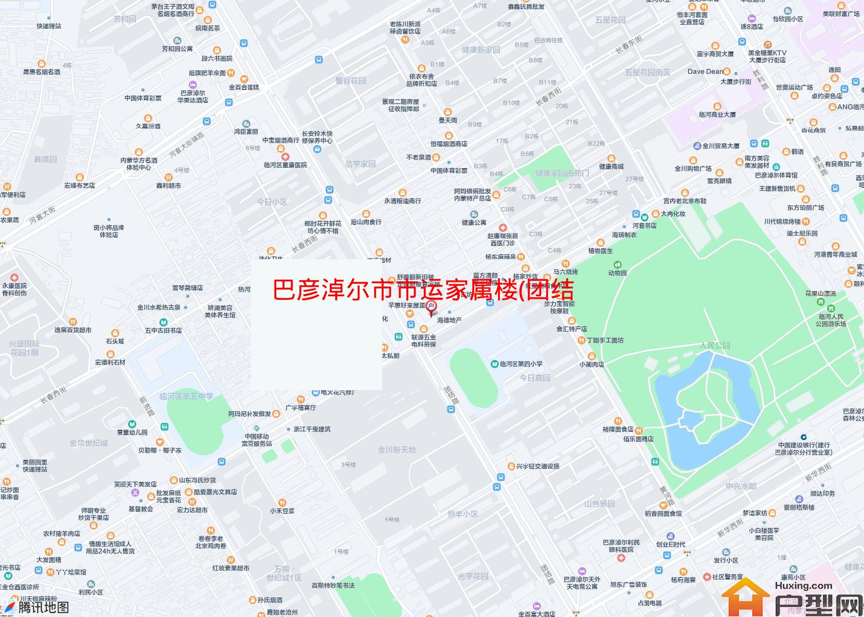 市运家属楼(团结路)小区 - 户型网