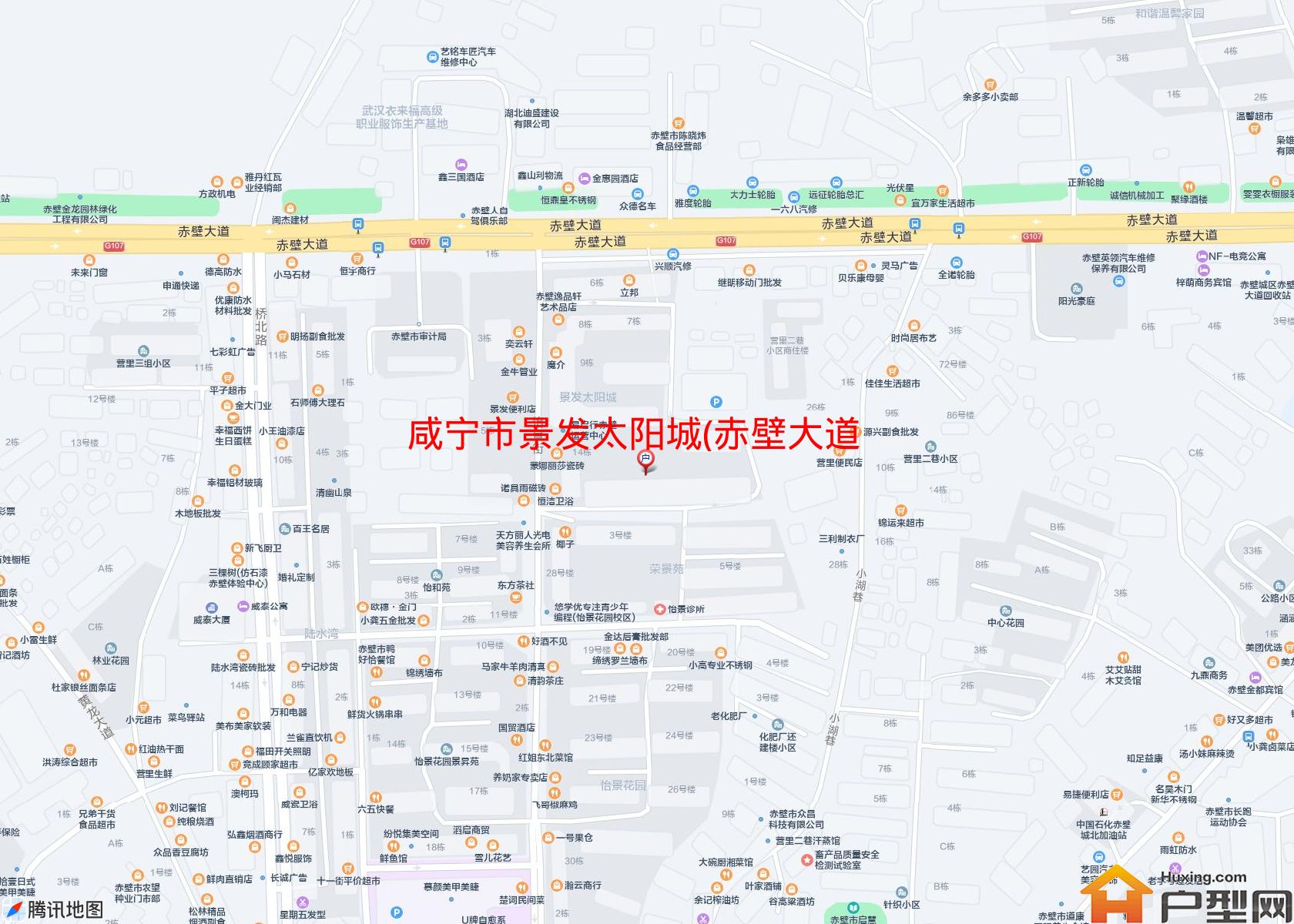 景发太阳城(赤壁大道)小区 - 户型网