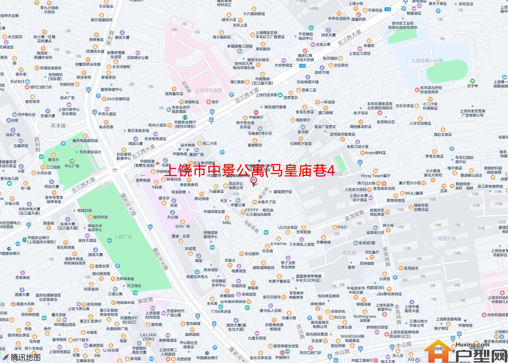 中景公寓(马皇庙巷45号)小区 - 户型网