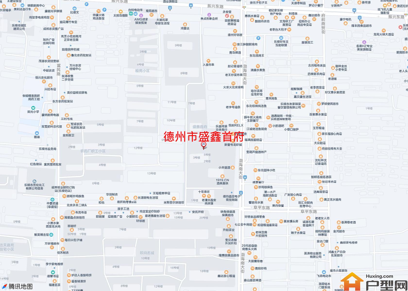 盛鑫首府小区 - 户型网
