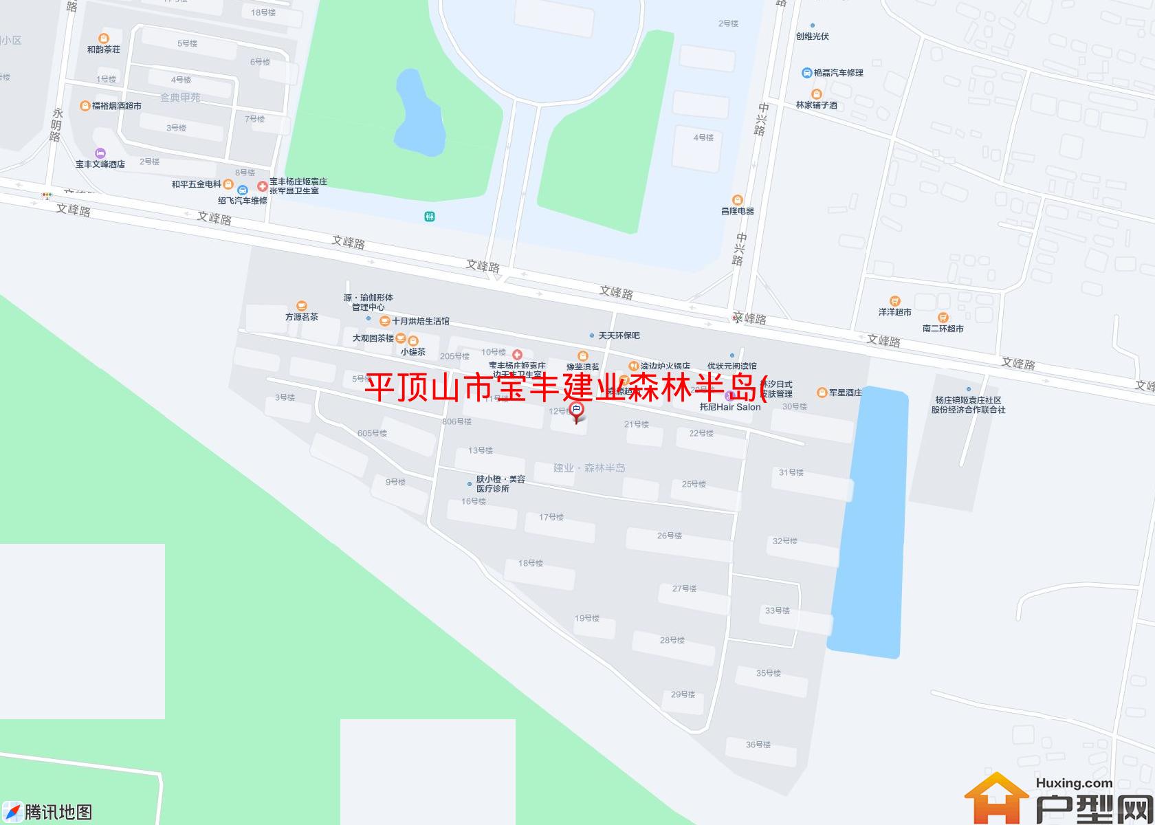 宝丰建业森林半岛(文峰路)小区 - 户型网