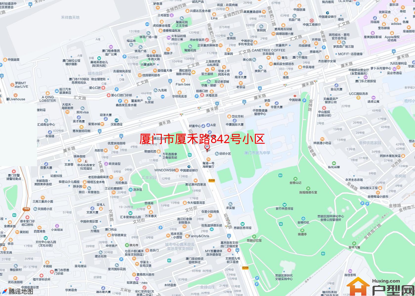 厦禾路842号小区小区 - 户型网