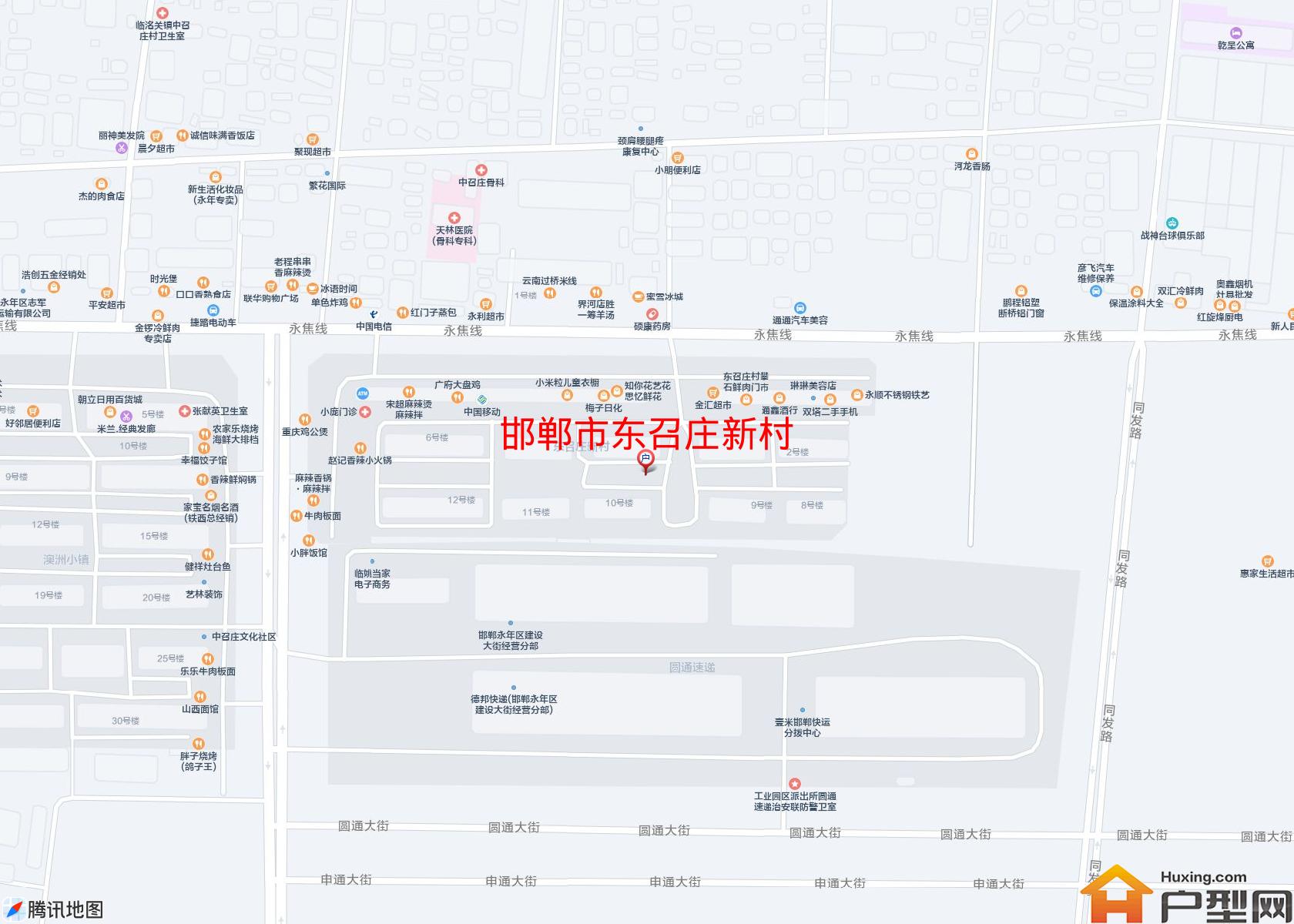 东召庄新村小区 - 户型网