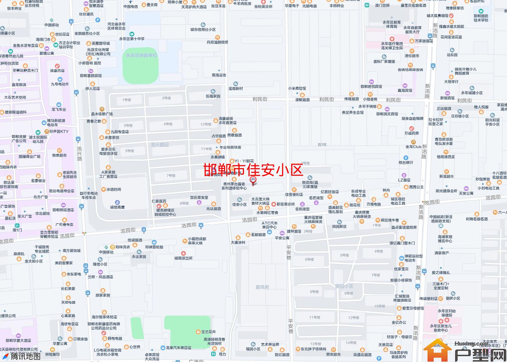 佳安小区小区 - 户型网