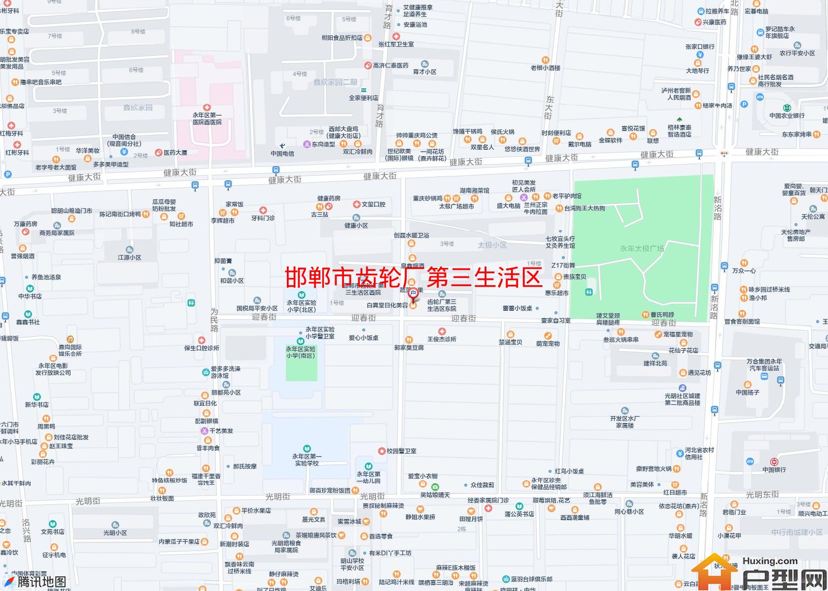齿轮厂第三生活区小区 - 户型网