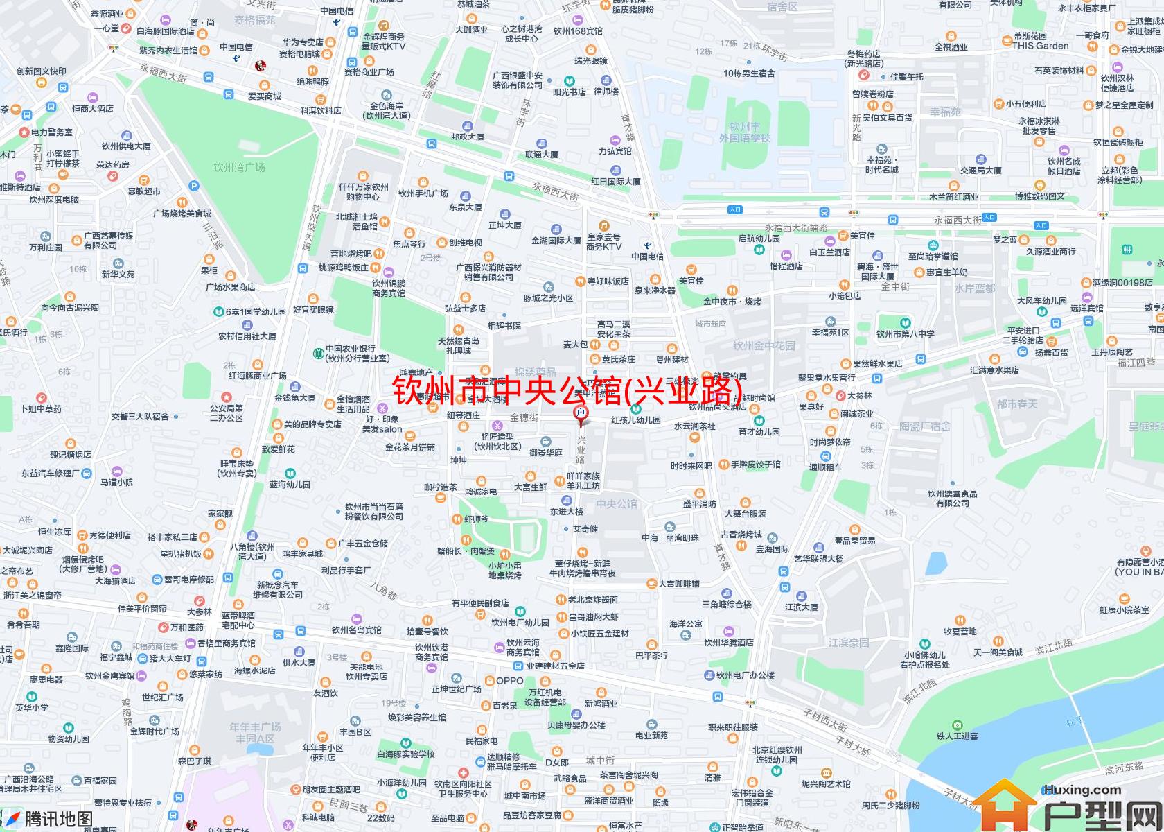 中央公馆(兴业路)小区 - 户型网