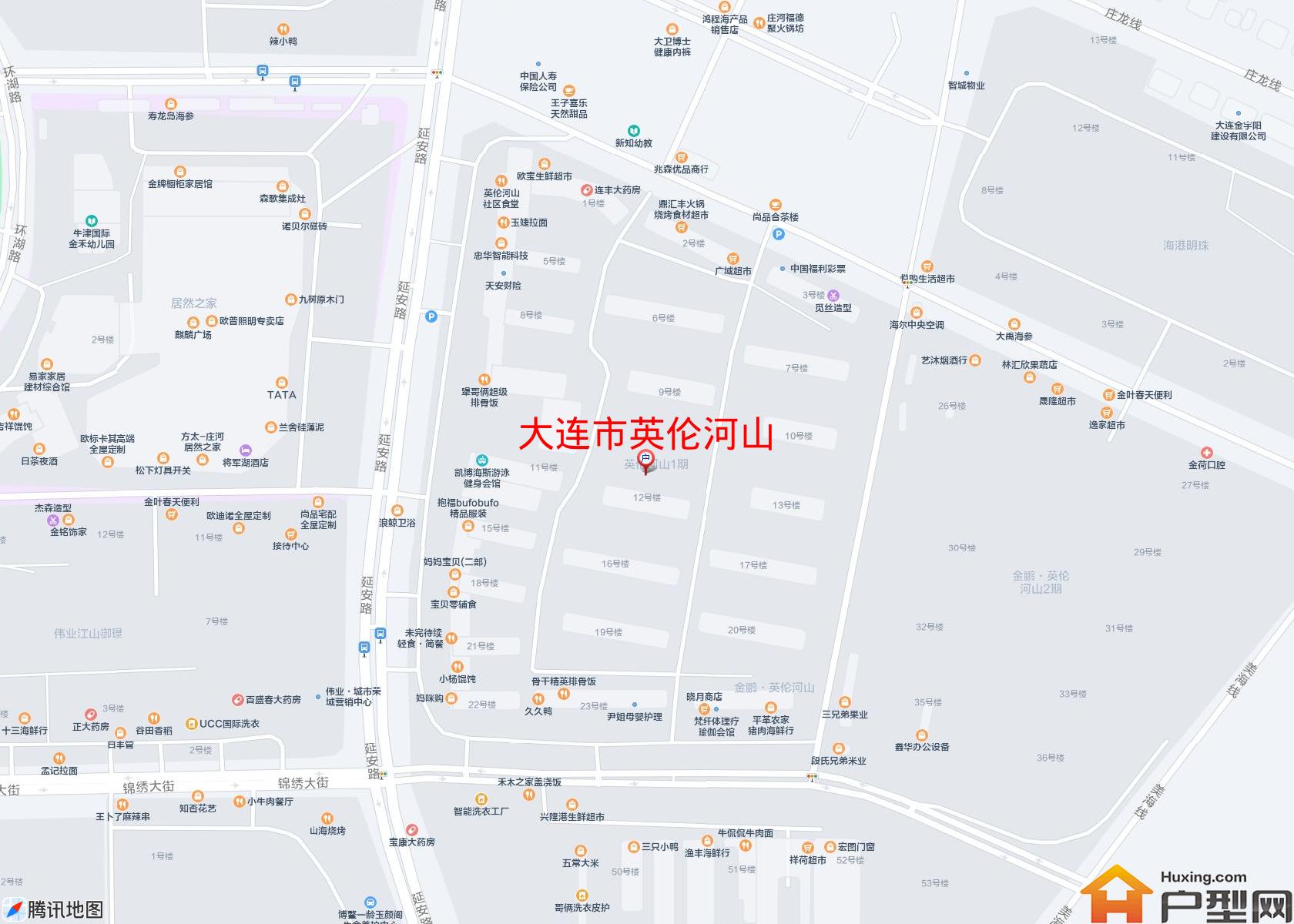 英伦河山小区 - 户型网