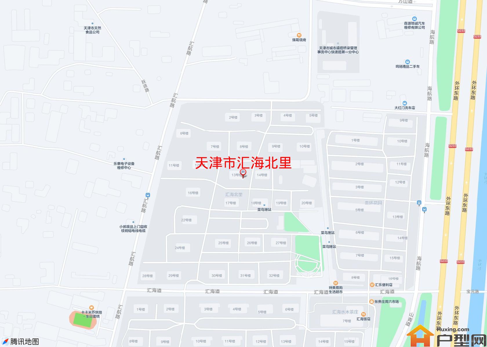 汇海北里小区 - 户型网