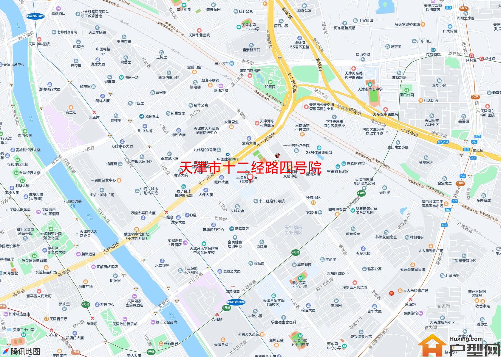 十二经路四号院小区 - 户型网