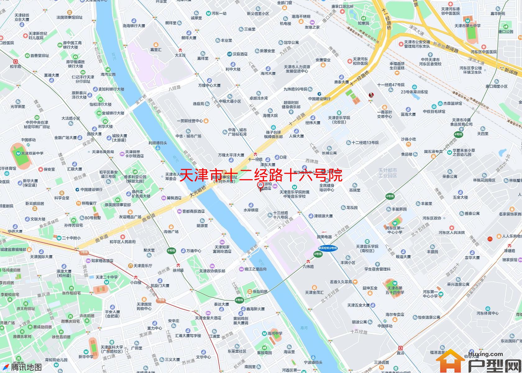 十二经路十六号院小区 - 户型网