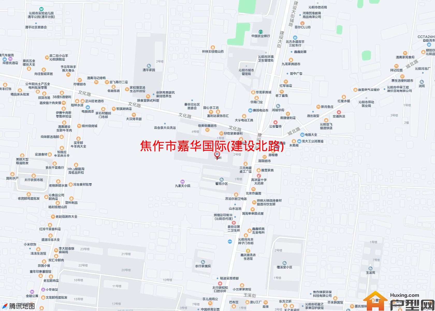 嘉华国际(建设北路)小区 - 户型网