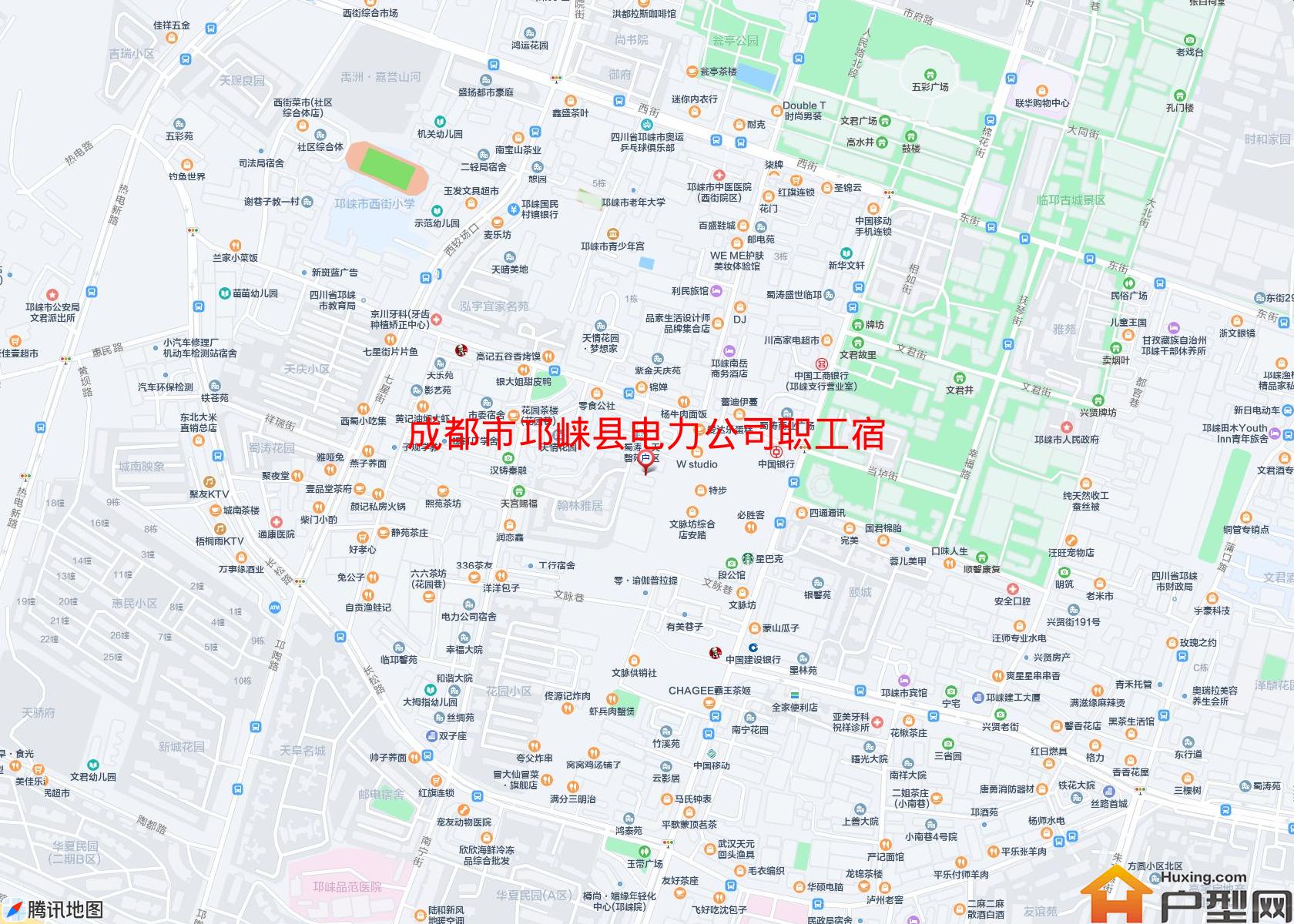 邛崃县电力公司职工宿舍小区 - 户型网