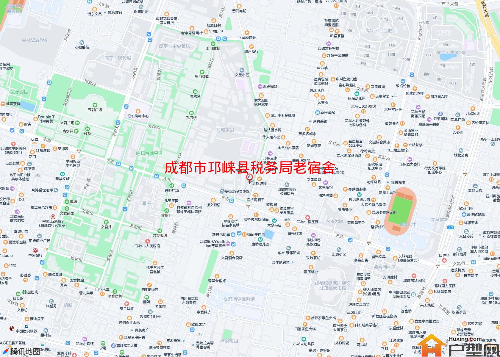 邛崃县税务局老宿舍小区 - 户型网